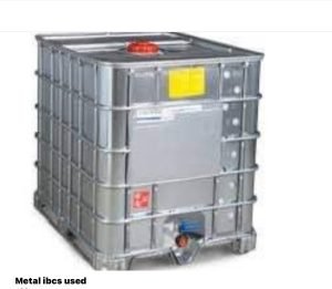 IBC 1000litre IBC Enclosed in Galvanised Plate