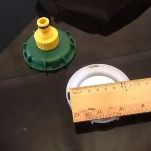 WVT32 Stillage Tank Fine Thread Reducer Cap Tap Water 62mm Butt
