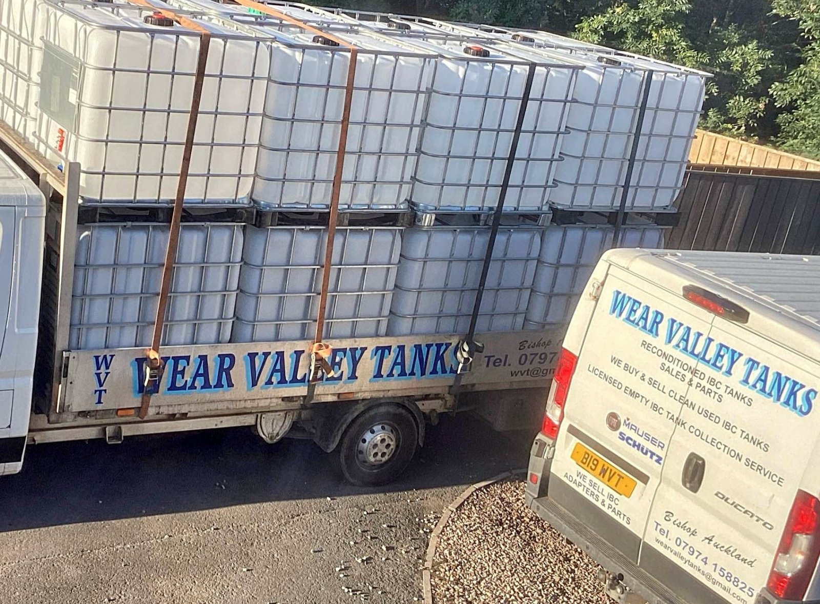 Wear Valley Tanks Licenced Empty IBC Collection Service