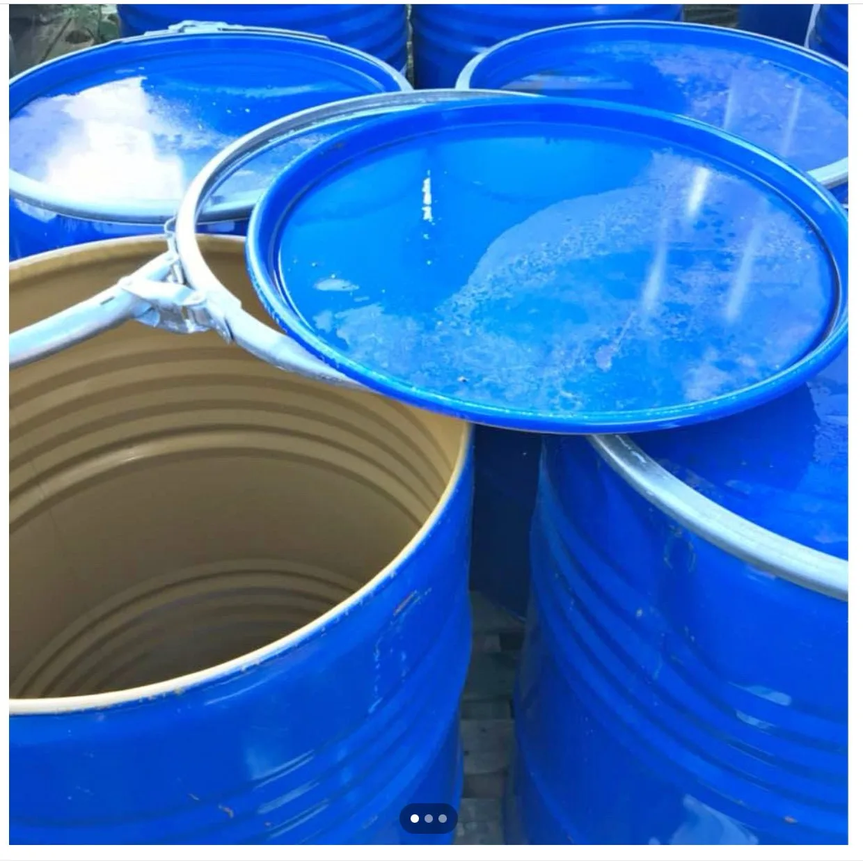 Metal Lockable 205 Litre Barrels With Lids