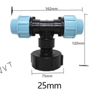Alkethene 25mmTee