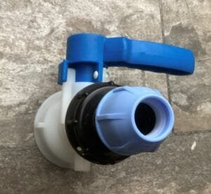Alkethene straight joint 25mm